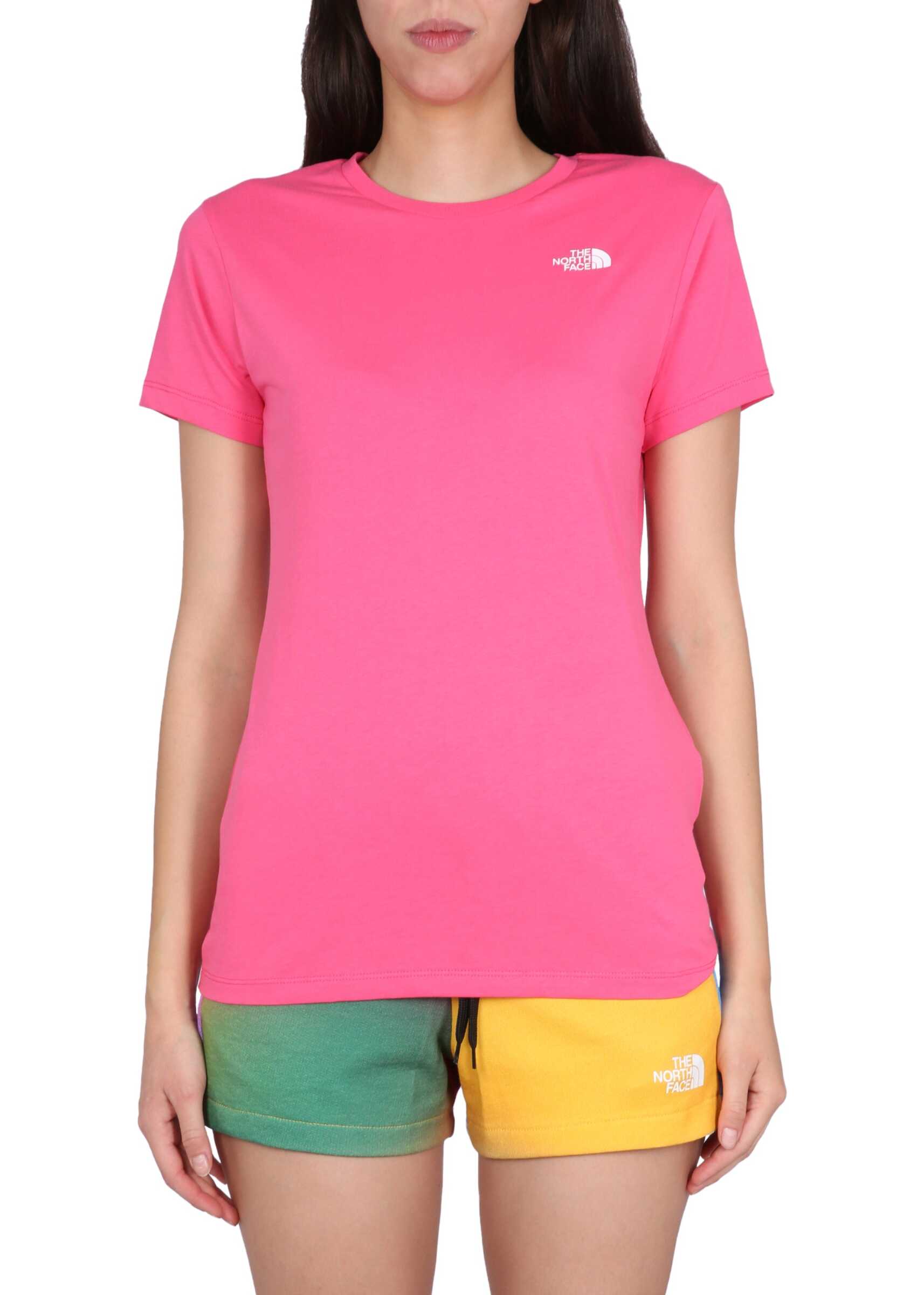 The North Face T-Shirt With Logo FUCHSIA
