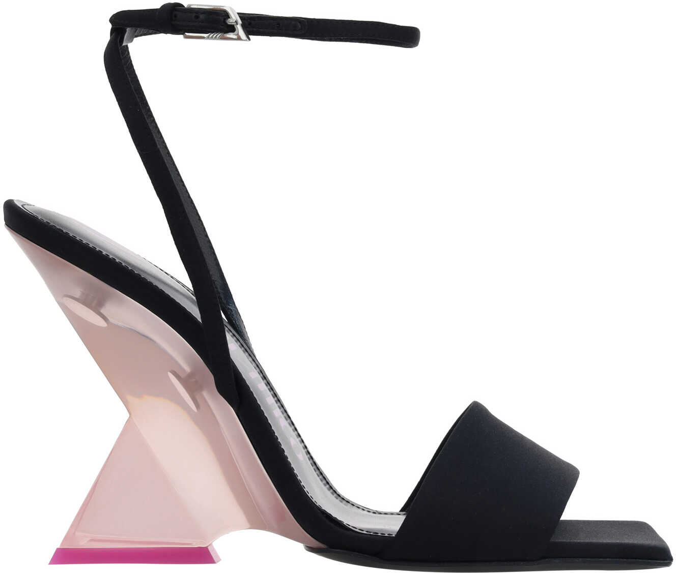 THE ATTICO Cheope Sandals BLACK/PINK