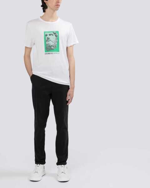 Tricouri Bikkembergs T-shirt White Barbati (BM 10000763) 2