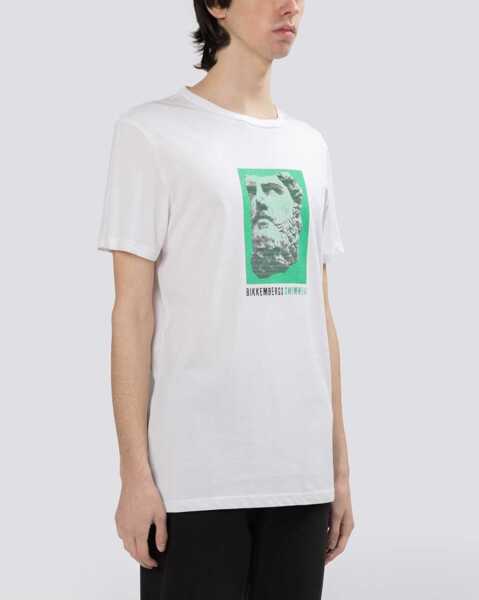 Tricouri Bikkembergs T-shirt White Barbati (BM 10000763) 3