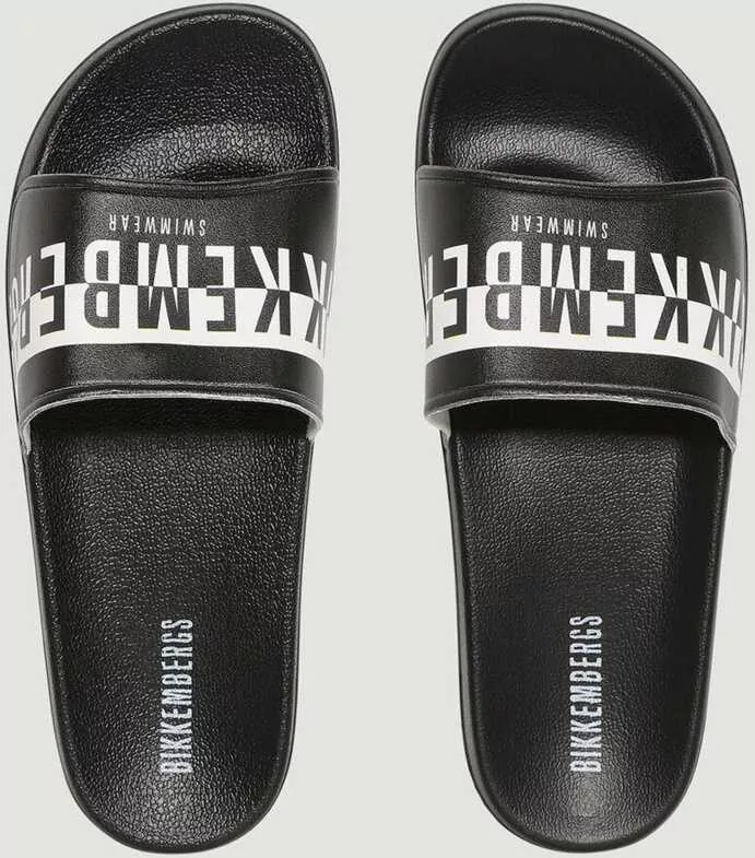 Papuci Bikkembergs Slides Black Barbati (BM 10000772) 4