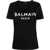 Balmain Logoed T-Shirt NOIR/BLANC