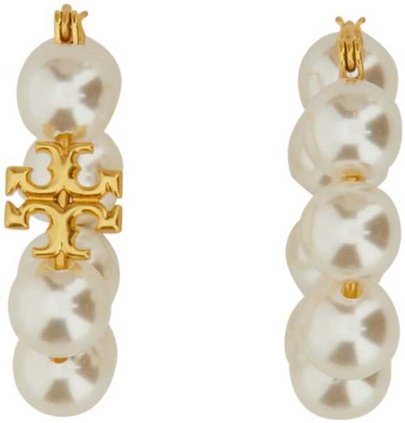 Tory Burch Kira Hoop Earring GOLD image7