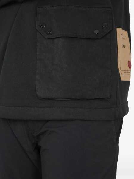 Bluze de trening TEN C Cotton Sweatshirt BLACK Barbati (BM 10001207) 4