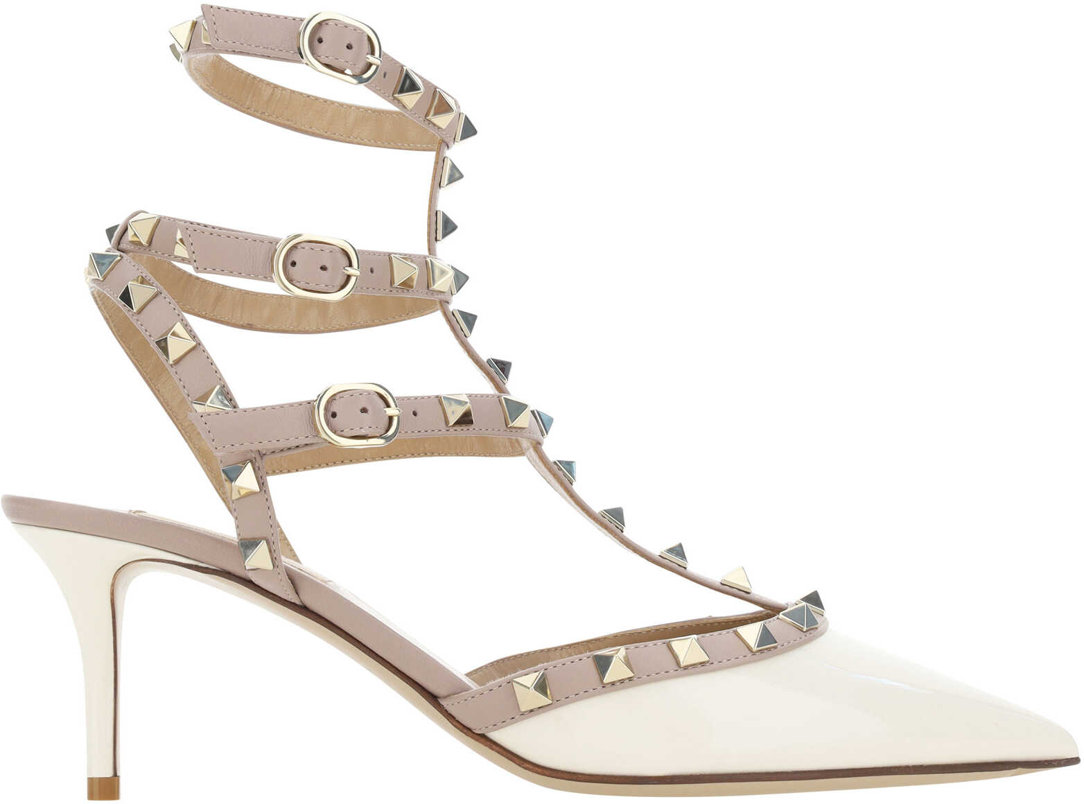 Valentino Garavani Valentino Garavani Rockstud Sandals LIGHT IVORY/POUDRE