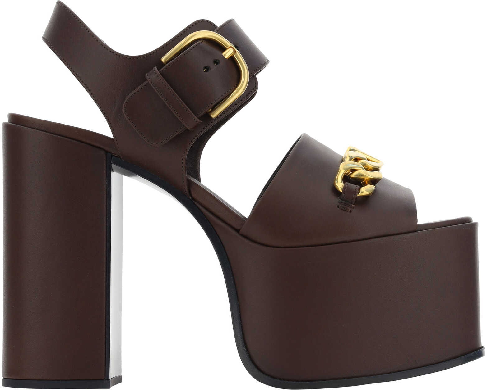 Valentino Garavani Valentino Garavani VLogo Chain Sandals FONDANT