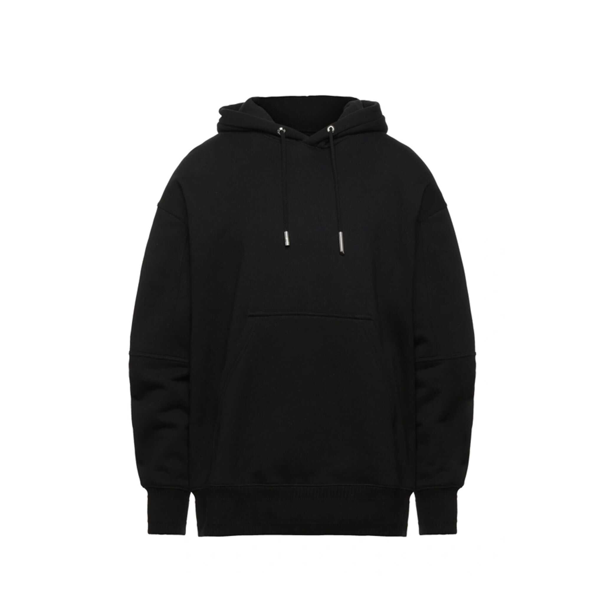 Givenchy Cotton Logo Hooded Sweatshirt Black