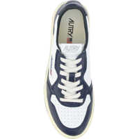 Sneakers AUTRY pentru Barbati - Sneakers AUTRY Medialist Low Sneakers LEATHER/LEATHER WHITE/BLUE Barbati (BM 10003289) - B-mall.ro
