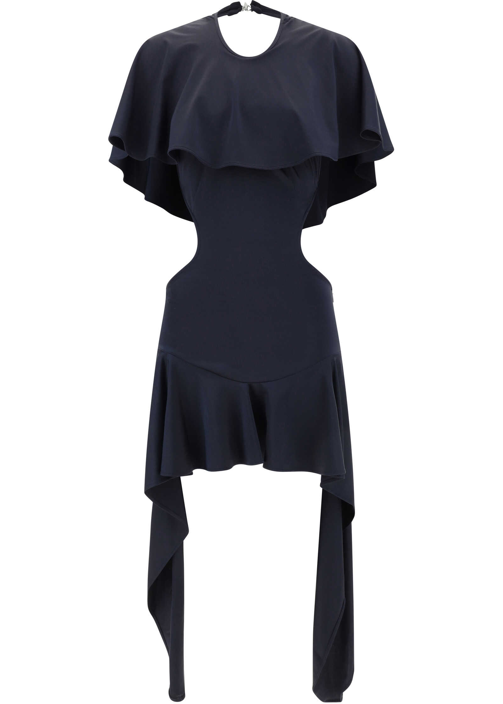THE ATTICO Airi Mini Dress BLACK