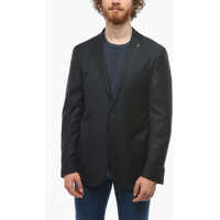 Sacouri Cc Collection Half-Lined Right Blazer With Patch Pockets Barbati