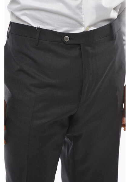 Pantaloni eleganti CORNELIANI Mid Rise Leader Pants Gray Barbati (BM 10006268) 2