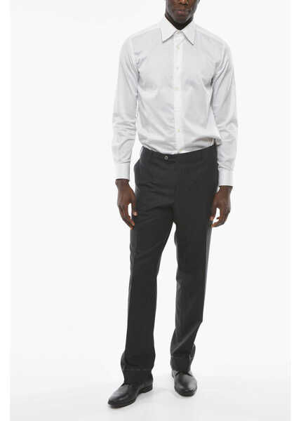 Pantaloni eleganti CORNELIANI Mid Rise Leader Pants Gray Barbati (BM 10006268) 3