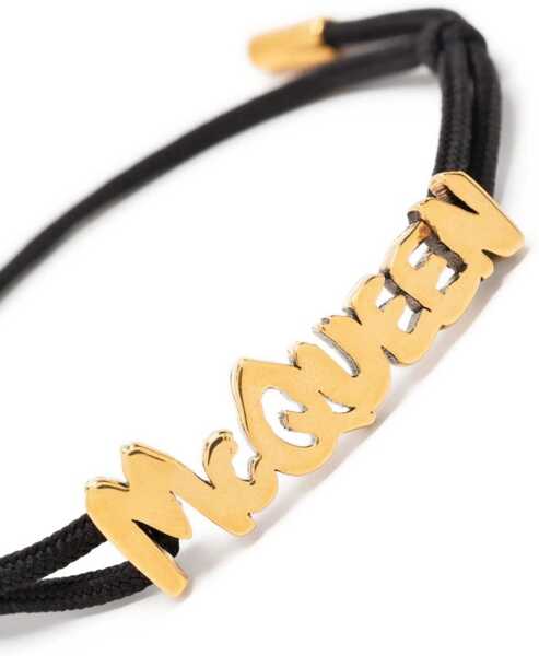 Bratari Alexander McQueen Graffiti Bracelet BLACK Femei (BM 10006649) 3