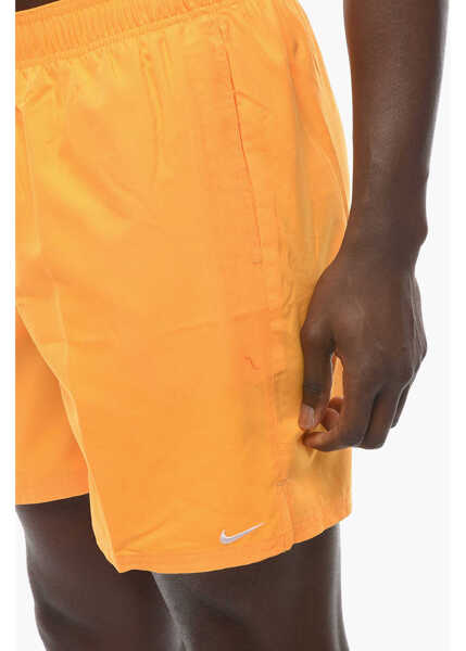 Sorturi de baie Nike Swim Solid Color Swim Shorts With Embroidered Logo Orange Barbati (BM 10006952) 3