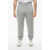 Neil Barrett Cotton Loose Fit Sweatpants With Knitted Side Bands Gray