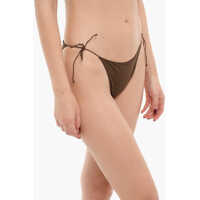 Bikini Dama pagina 2 - Bikini OSEREE Solid Color Tie-Side Bikini Bottom Brown Femei (BM 10010555) - B-mall.ro