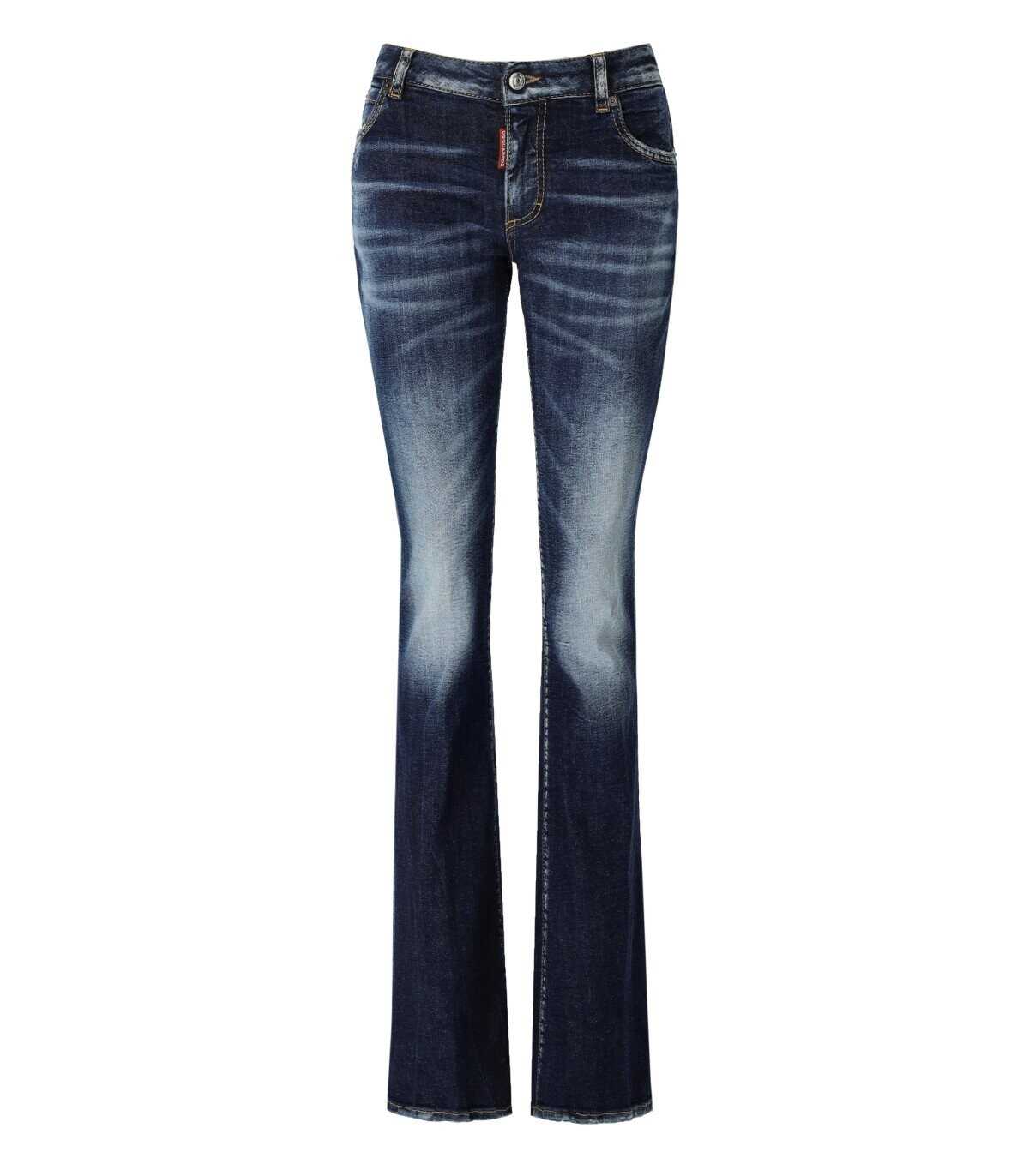 DSQUARED2 DSQUARED2 FLARE TWIGGY BLUE JEANS Blue image11