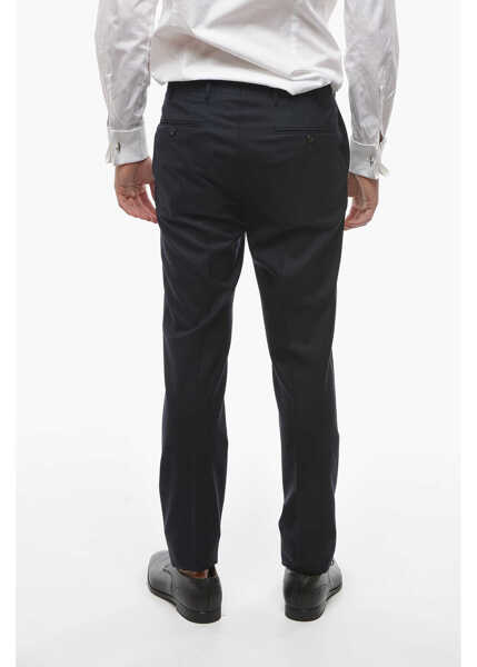 Pantaloni eleganti CORNELIANI Pleated Leader Pants Blue Barbati (BM 10013912) 2