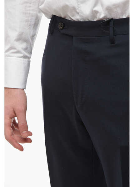 Pantaloni eleganti CORNELIANI Pleated Leader Pants Blue Barbati (BM 10013912) 3