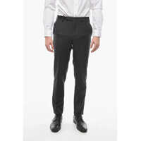 Pantaloni eleganti Virgin Wool Mid Rise Pants Barbati