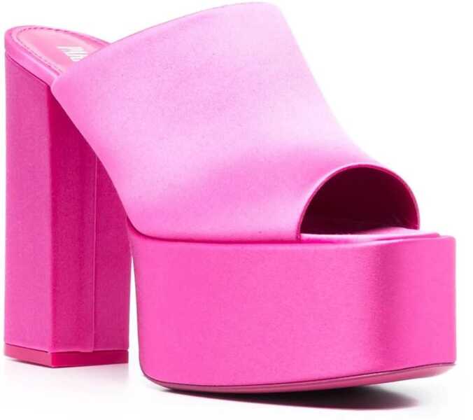 Sandale cu platforma Paris Texas Mule Sasha FUCHSIA Femei (BM 10016192) 2