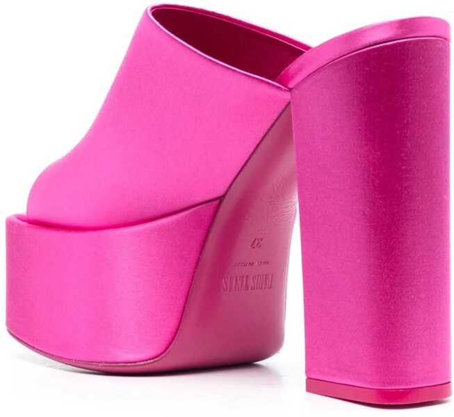 Sandale cu platforma Paris Texas Mule Sasha FUCHSIA Femei (BM 10016192) 3