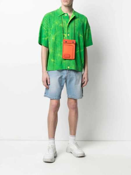 Pantaloni scurti GCDS Bermuda With Logo BLUE Barbati (BM 10016288) 2