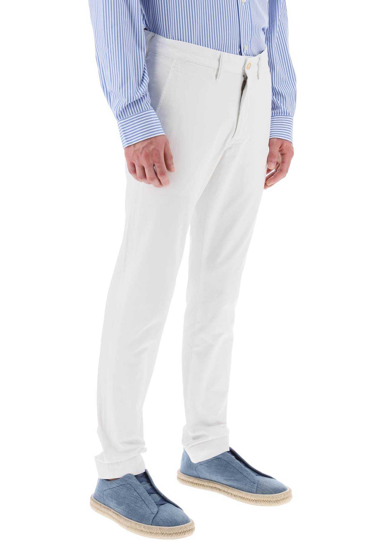 Ralph Lauren Chino Pants In Cotton DECKWASH WHITE