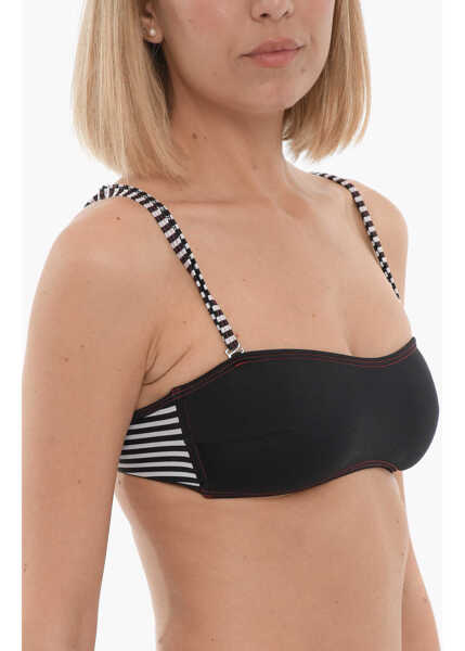 Bikini Diesel Bandeau Bikini Top With Striped Straps Black Femei (BM 10017863) 3