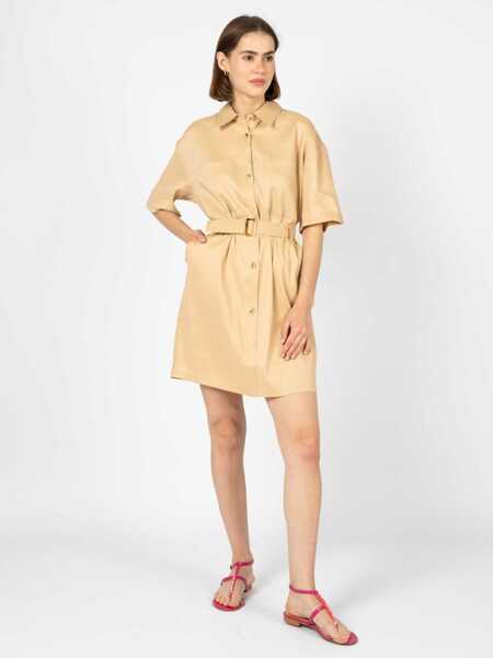 Rochii casual Silvian Heach CVP23125VE Piaskowy Femei (BM 10018616) 2