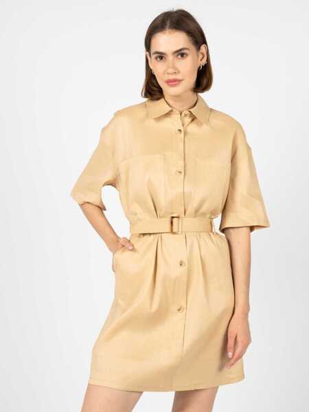 Rochii casual Silvian Heach CVP23125VE Piaskowy Femei (BM 10018616) 3