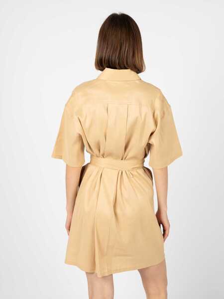 Rochii casual Silvian Heach CVP23125VE Piaskowy Femei (BM 10018616) 4