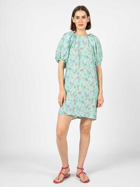 Rochii casual Silvian Heach CVP23033VE Zielony Femei (BM 10018832) 2