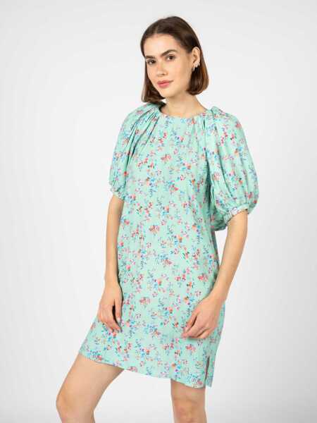 Rochii casual Silvian Heach CVP23033VE Zielony Femei (BM 10018832) 3
