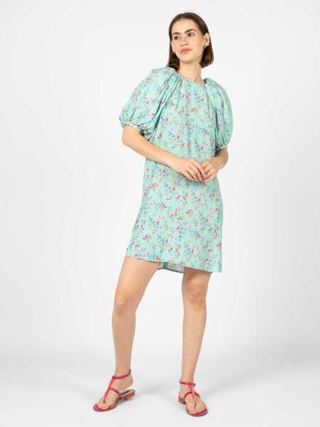 Rochii casual Silvian Heach CVP23033VE Zielony Femei (BM 10018832) 6
