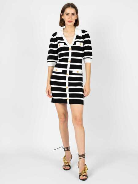 Rochii casual Silvian Heach GPP23246VE Czarny Femei (BM 10018847) 6