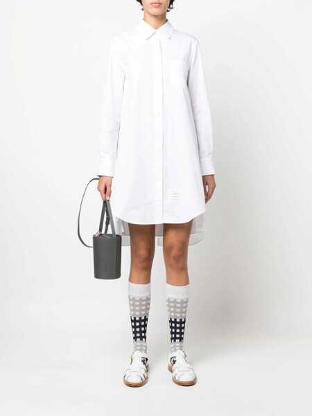 Rochii casual Thom Browne Shirt Dress WHITE Femei (BM 10019312) 2