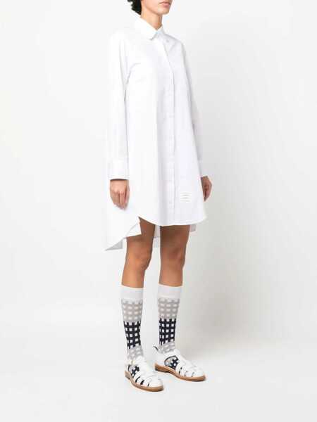 Rochii casual Thom Browne Shirt Dress WHITE Femei (BM 10019312) 3