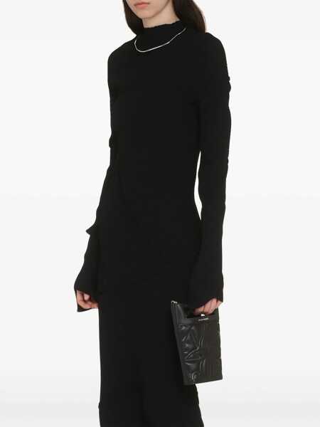 Rochii elegante Balenciaga Spiral Maxi Dress BLACK Femei (BM 10023659) 2