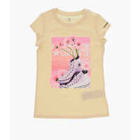 Tricouri All Star Chuck Taylor Crew-Neck T-Shirt With Print On The Fr Baieti