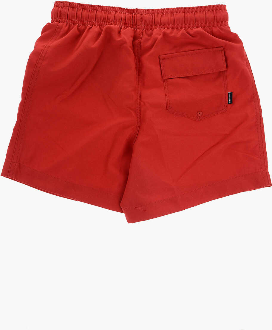 Sorturi de baie Converse All Star Chuck Taylor Solid Color Swim Shorts With Drawstrin Red Baieti (BM 10025462) 3
