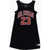 Nike Air Jordan Sleeveless Crewneck Dress With Front Print Black