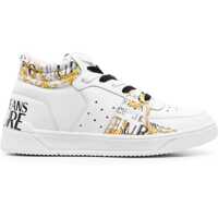 Sneakers Jeans Couture Baroque Printed Leather Starlight High-Top Sne Barbati