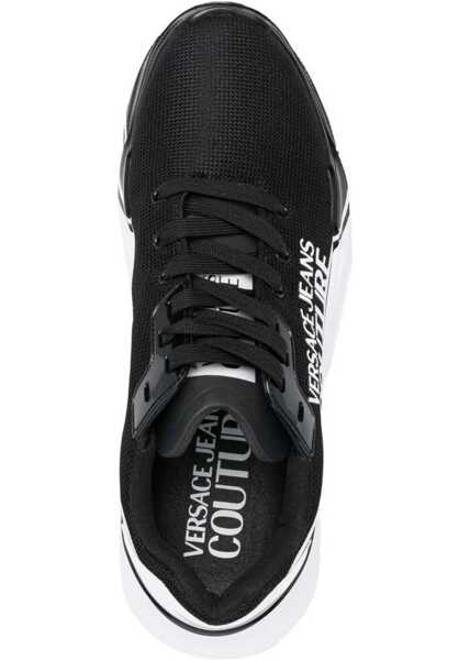 Sneakers Versace Jeans Couture Two-Tone Speedtrack Low-Top Sneakers White Barbati (BM 10031594) 4