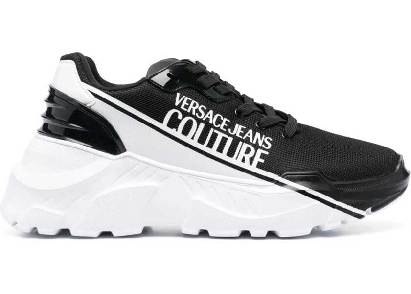 Sneakers Versace Jeans Couture Two-Tone Speedtrack Low-Top Sneakers White Barbati (BM 10031594) 1