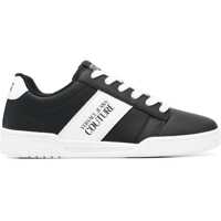 Sneakers Versace Jeans Couture Two-Tone Leather Brooklyn Low-Top Sneakers Wit