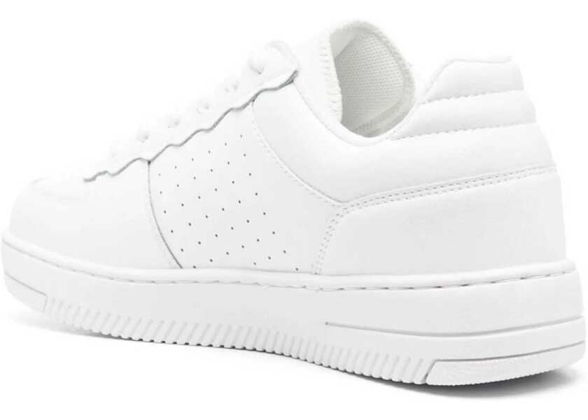 Sneakers Versace Jeans Couture Leather Meyssa Low-Top Sneakers With Glitter L White Femei (BM 10031612) 3