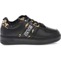 Sneakers Jeans Couture Leather Meyssa Low-Top Sneakers With Baroque M Femei