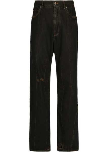 Pantaloni casual Dolce & Gabbana Denim Pants MULTICOLOUR Barbati (BM 10033313) 1