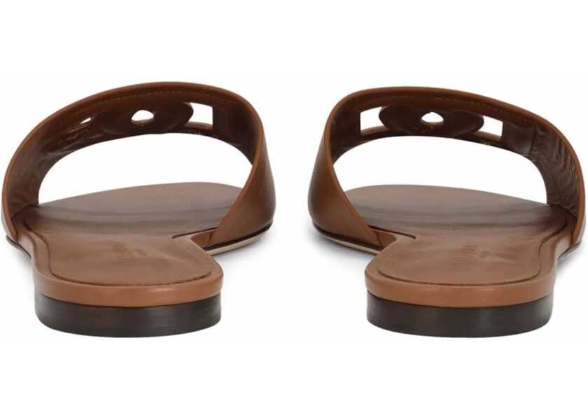 Sandale Dolce & Gabbana Millenials Sandals MARRONE CHIARO Femei (BM 10033448) 3